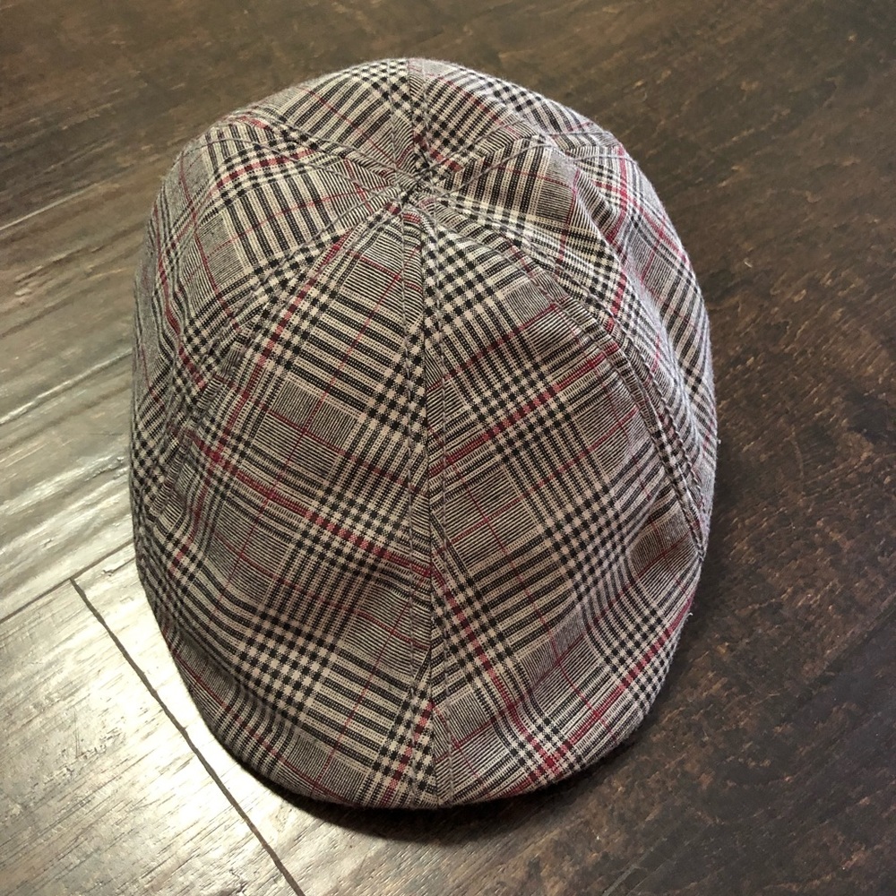 CHRISTYS of LONDON NEWSBOY Cap Hat LARGE plaid